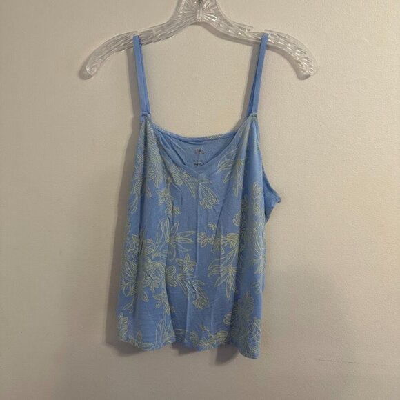 Stars Above Cami & Shorts Pajama Set with Adjustable Spaghetti Straps, Sz Large - Picture 4 of 11